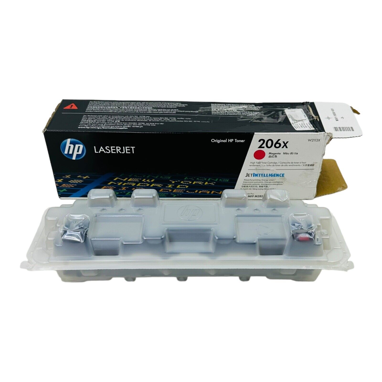 Genuine HP 206X Magenta High Yield Toner Cartridge W2113X - Sealed Cartridge