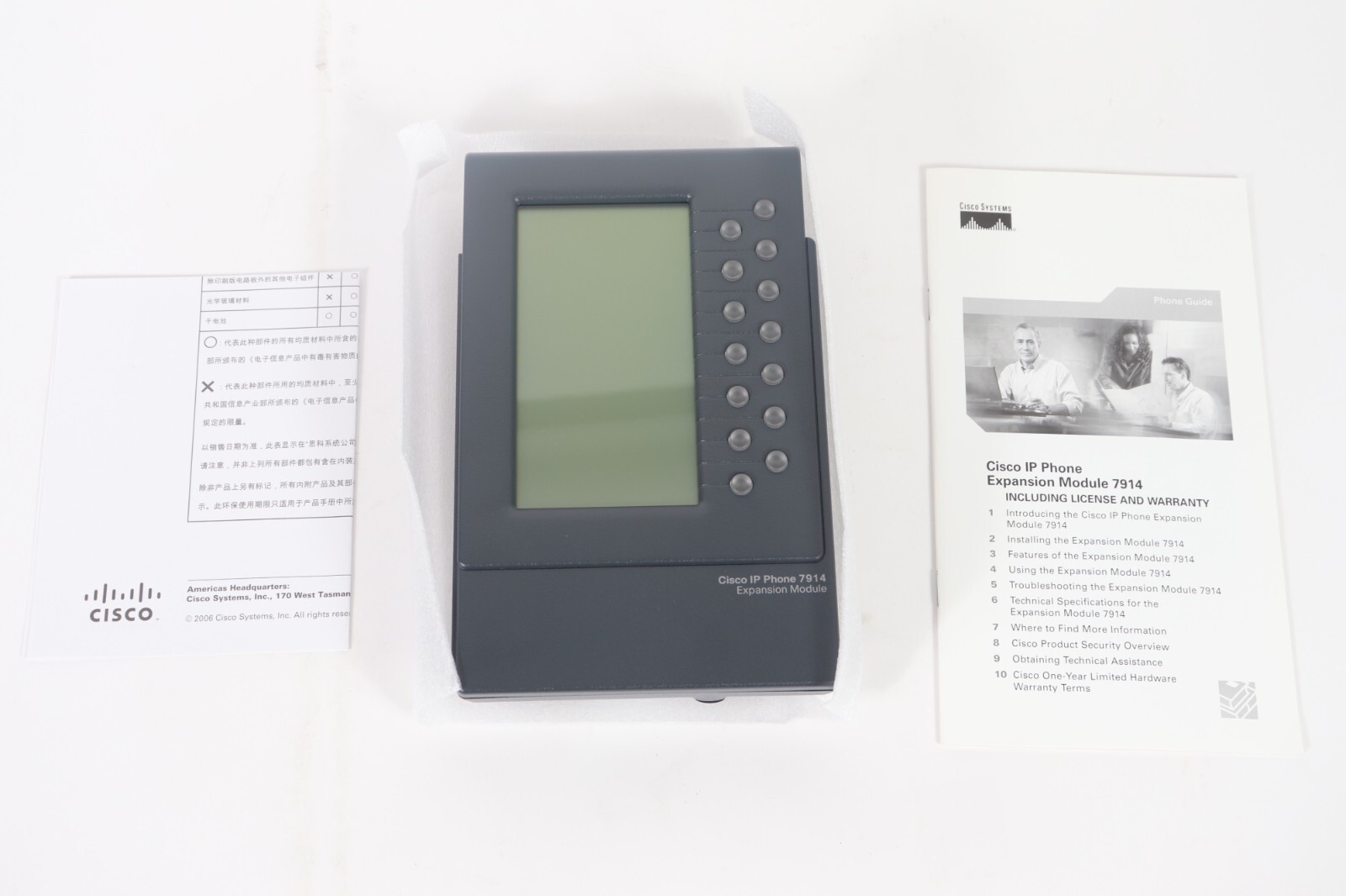 Cisco CP-7914 IP Phone Expansion Module for 7900 Series Unified VoIP