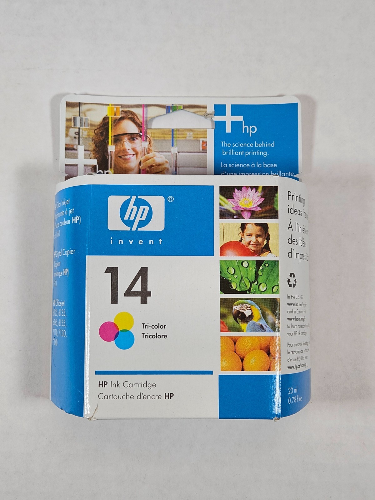 Genuine Sealed HP 14 Tri Color C5010DN