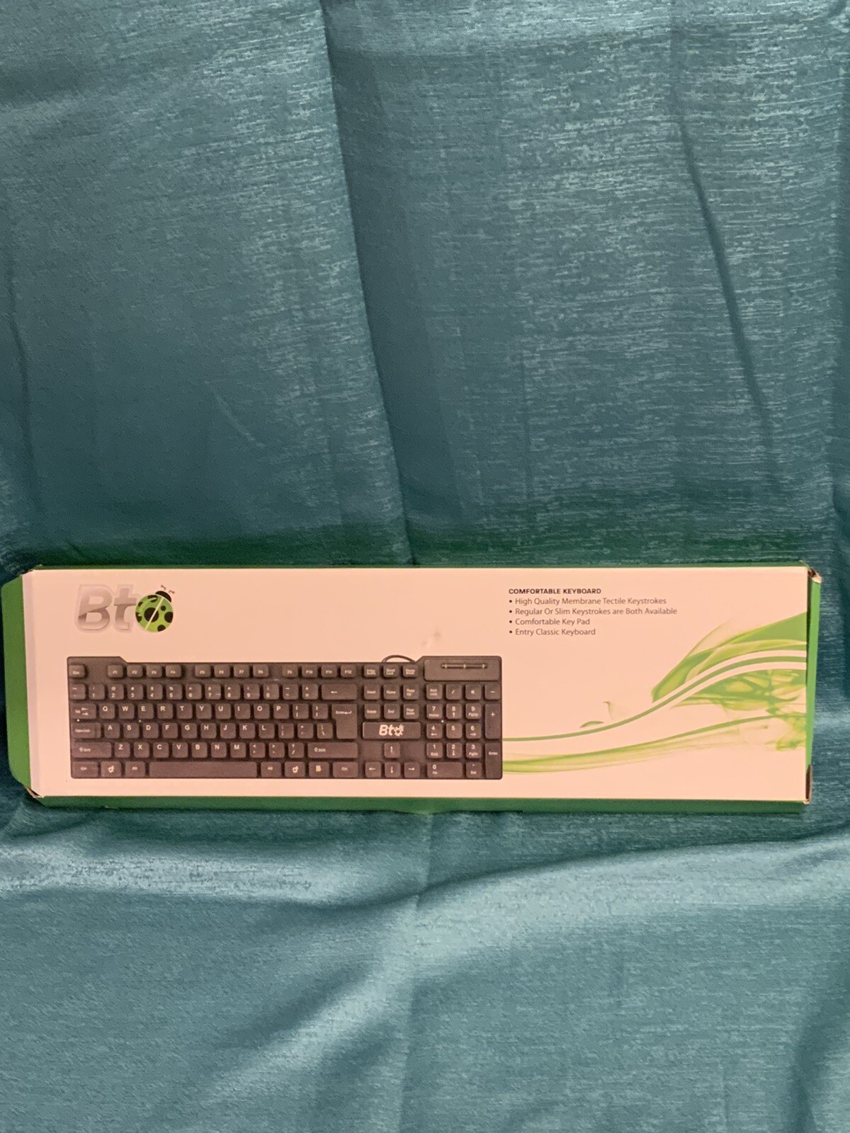 BTO Comfortable Wired Keyboard New In Box USB