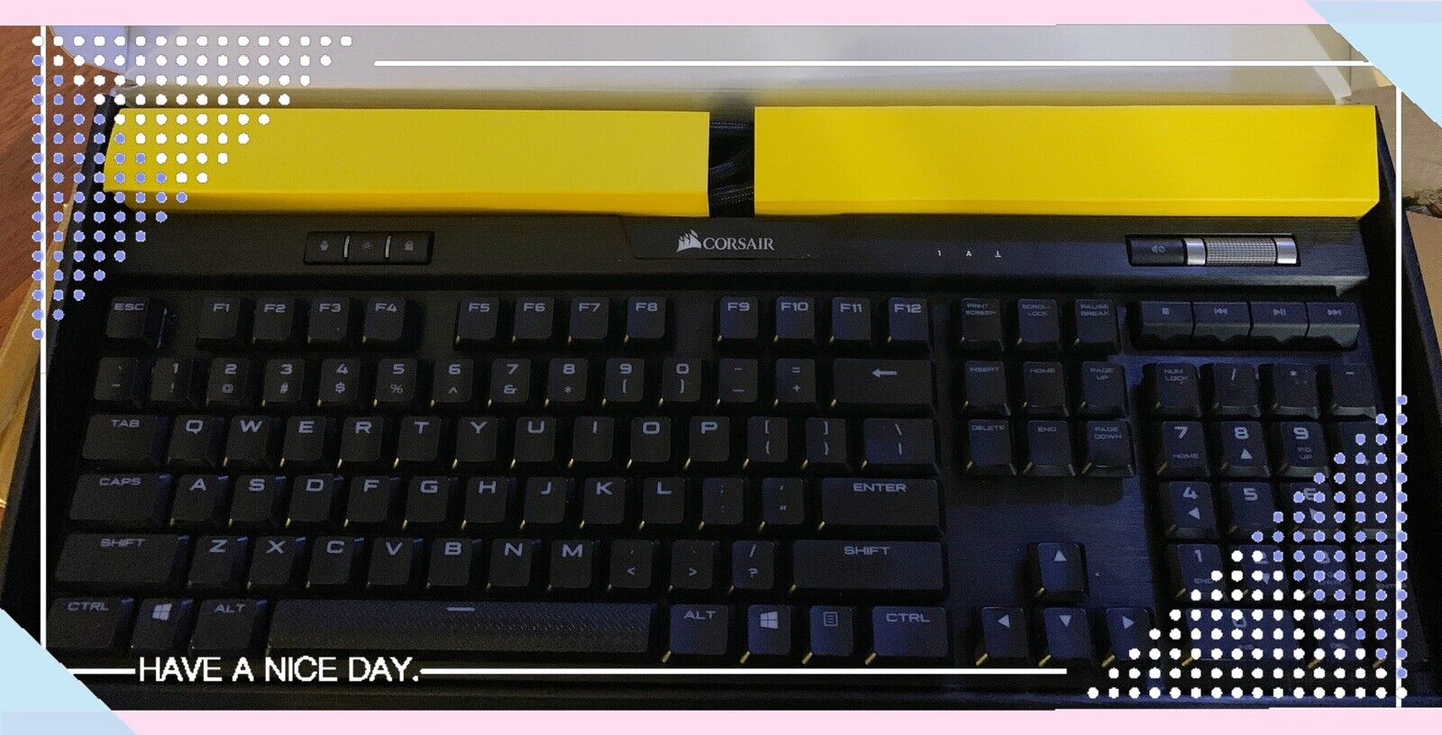 READ corsair k70 mk.2 low profile keyboard