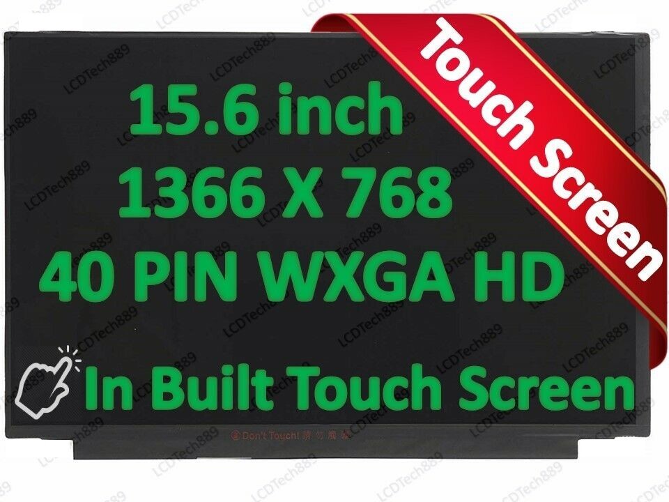 HP 15-dw3000 15-dw3013dx 15.6" Touch LCD LED Screen WXGA HD Display 40-Pin New