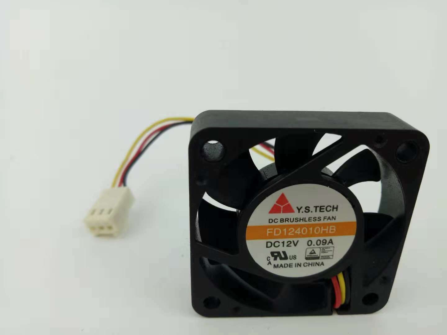 Y.S.TECH FD124010HB DC12V 0.09A 40*40*10mm winds dual ball bearing Cooling fan