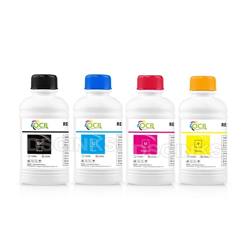 4*250ML Pigment Ink For HP 970 971 980 981 982 913 972 973 974 975 976 990-993 