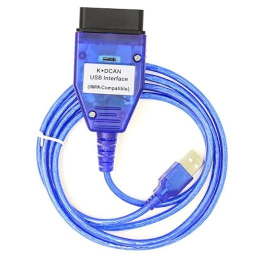 for K+DCAN OBD2 Cable Switch FTDI FT232RL Tools EDIABAS NCS Expert ISTA