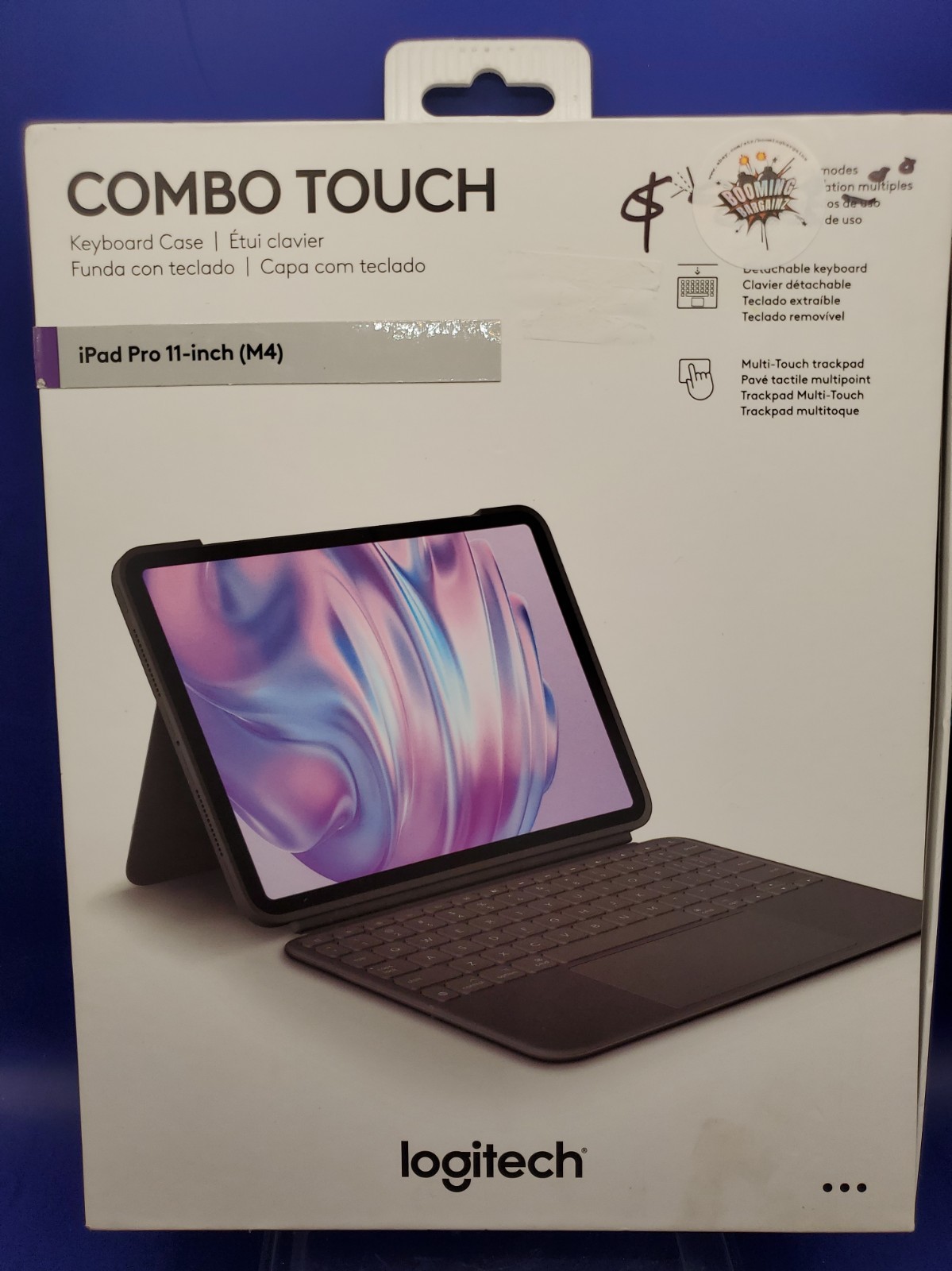 Logitech Combo Touch Keyboard Case iPad Pro 11-inch M4 & M5 Graphite 920-013304