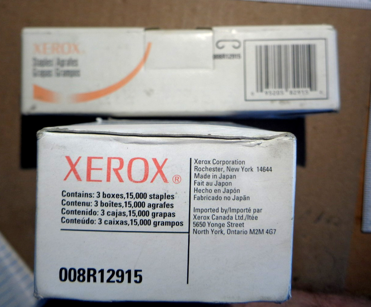 New In Box Xerox Staple Cartridge Refill 008R12915 095205829150 15,000 Staples.
