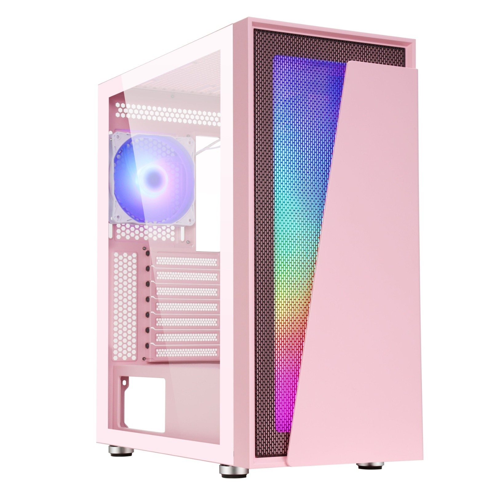 Gaming PC Prebuilt Gaming Computer Desktop CPU Ryzen 5 16GB 512GB SSD Radeon New