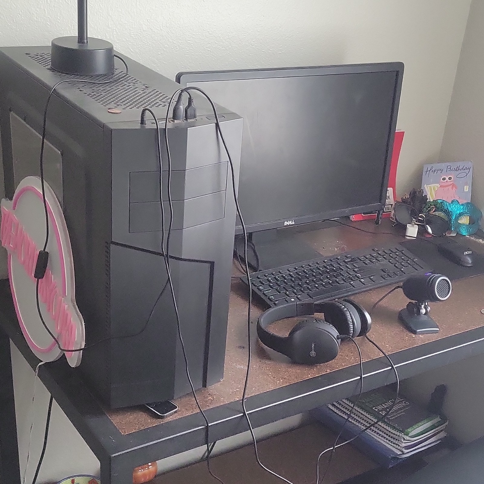 Gaming PC Desktop Setup