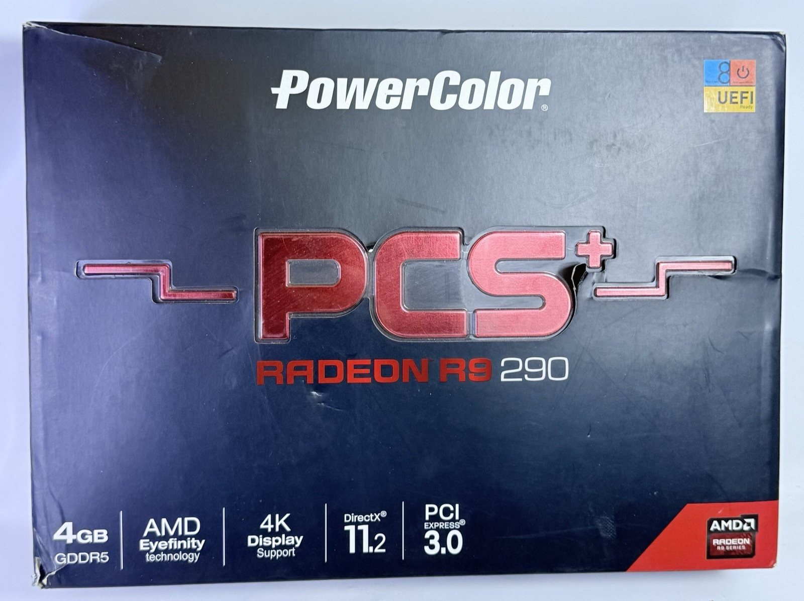 PowerColor Radeon R9 290 4GB GDDR5 Graphics Card AXR92904GBD5 PPDHE Untested