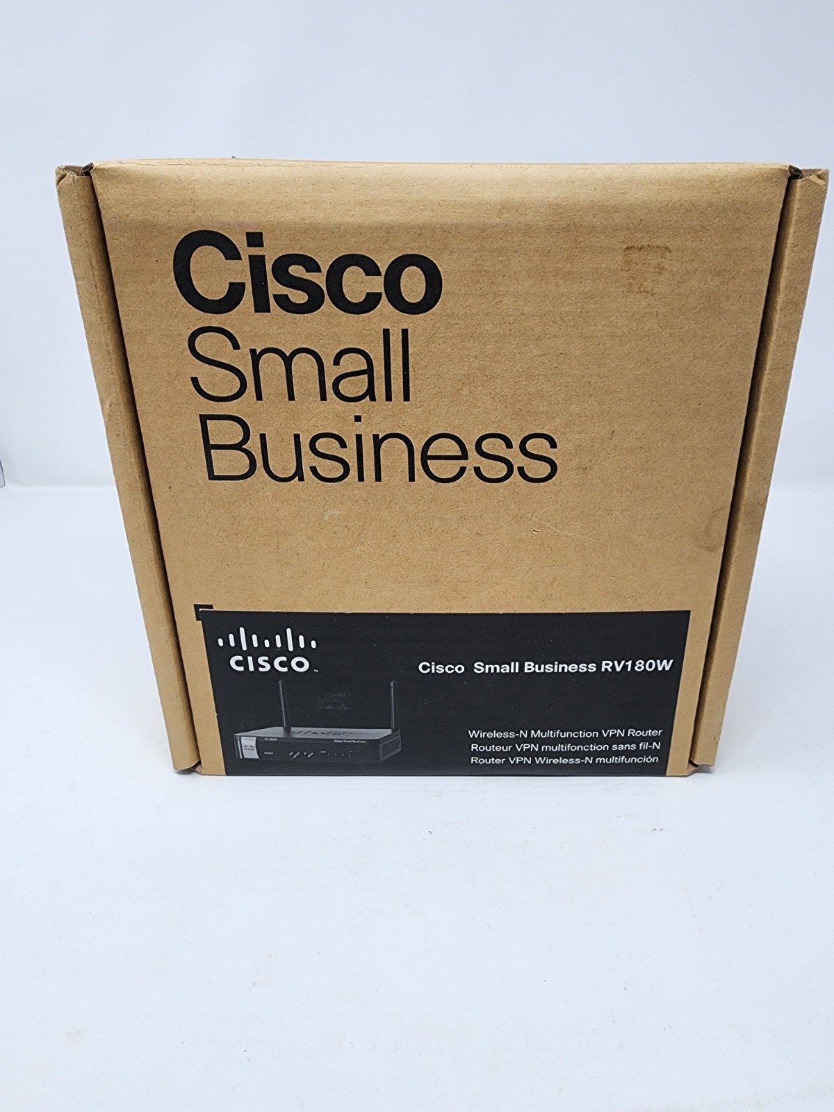 Cisco RV180W 800 Mbps 4-Port Gigabit Wireless N Router (RV180W-A-K9-NA) Sealed