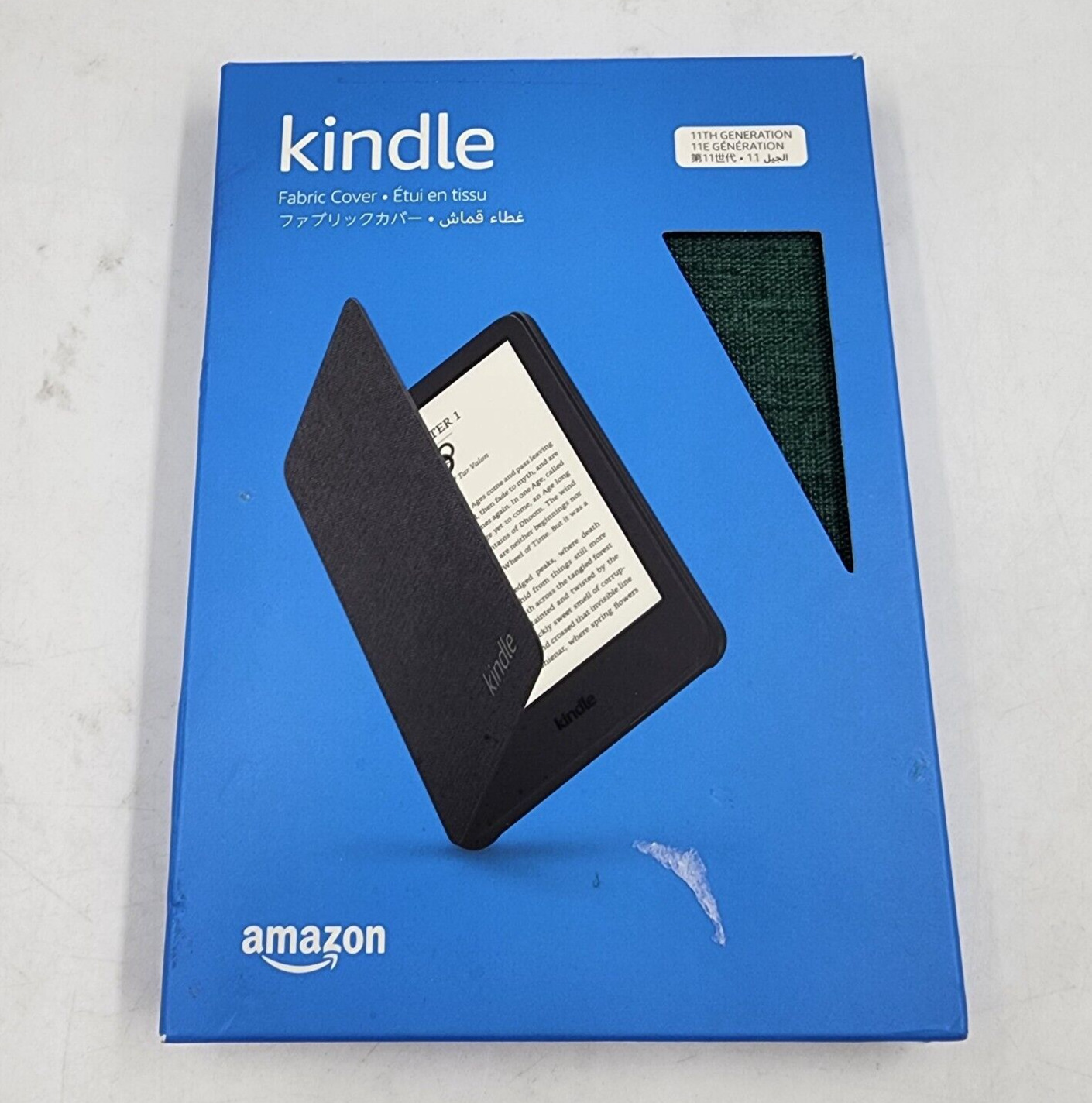 Amazon Kindle Fabric E-Reader Case 11th Generation 2022 Release - Green~