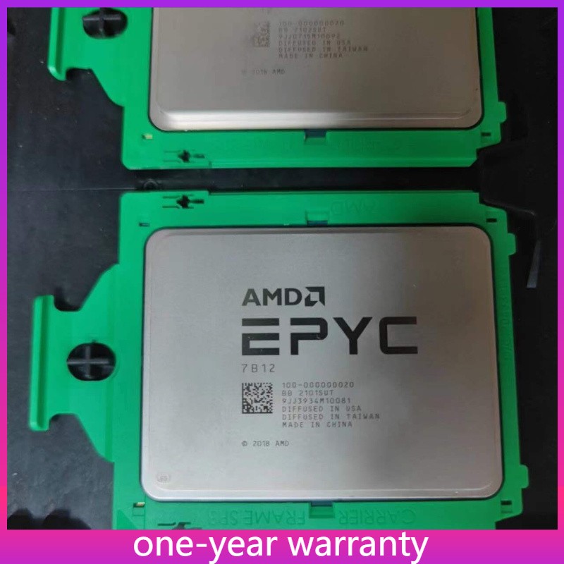AMD EPYC 7b12 cpu processor 64 core 128 thread 2.25-3.4ghz TDP240W