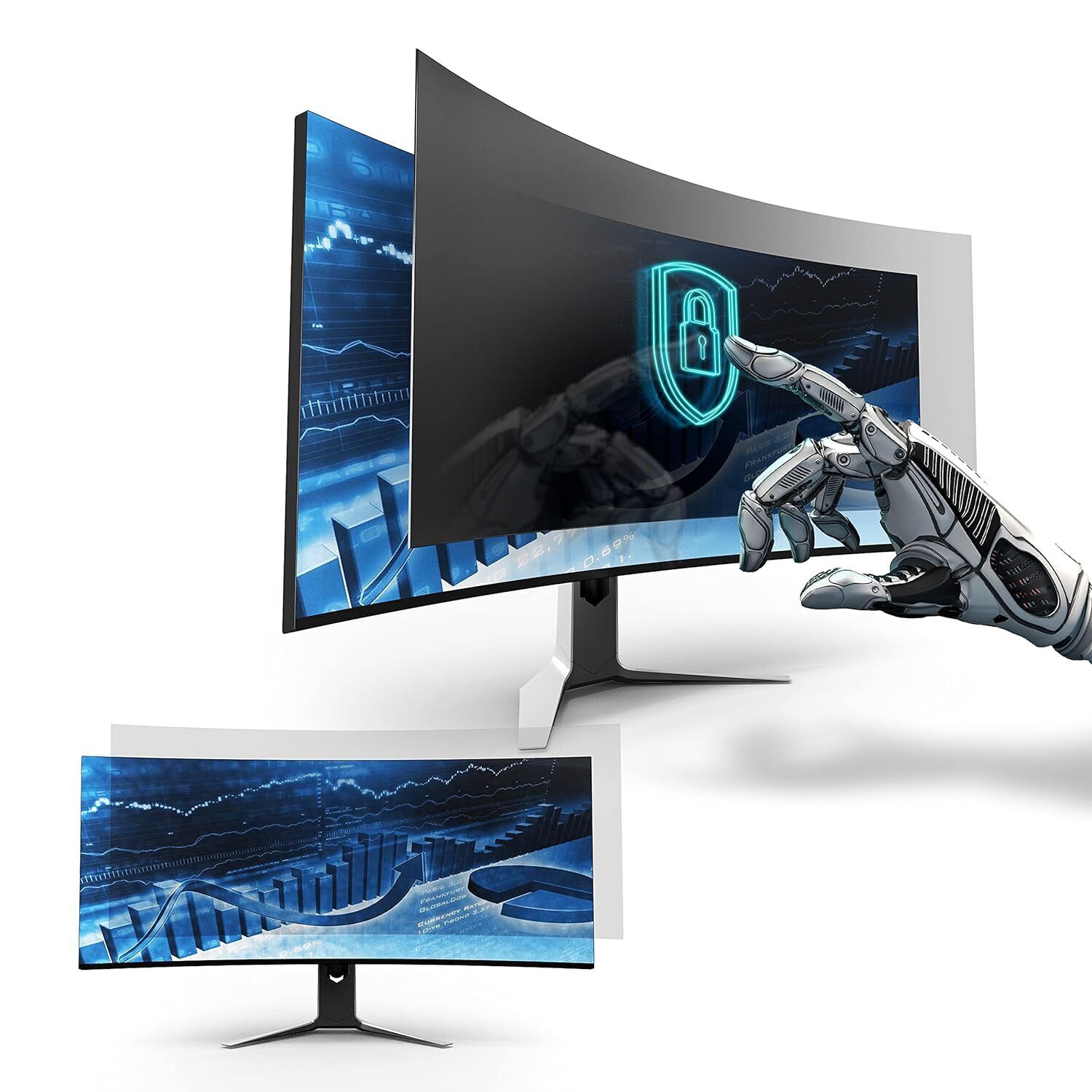 Privacy Screen Filter For 34 Inches Desktop Computer Widescreen Monitor, Aspec
