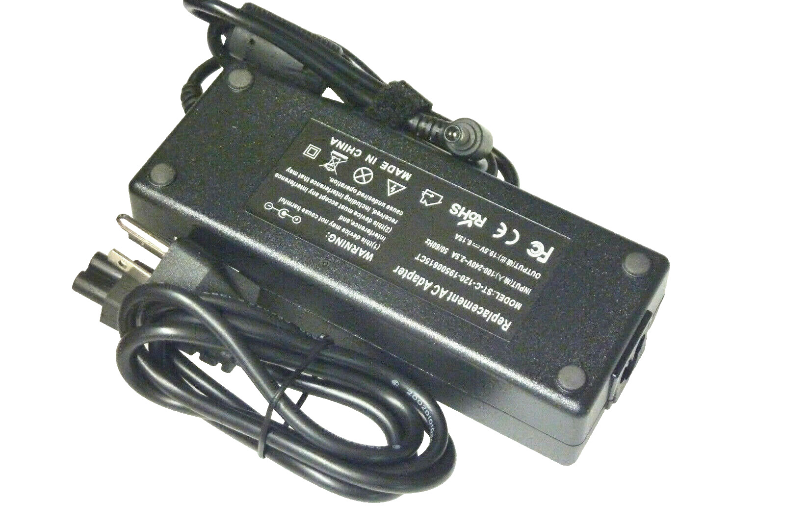 AC Adapter For LG 32GK850G-B 34UC80-B 32GQ850-B 34CB88-P Monitor Power Charger