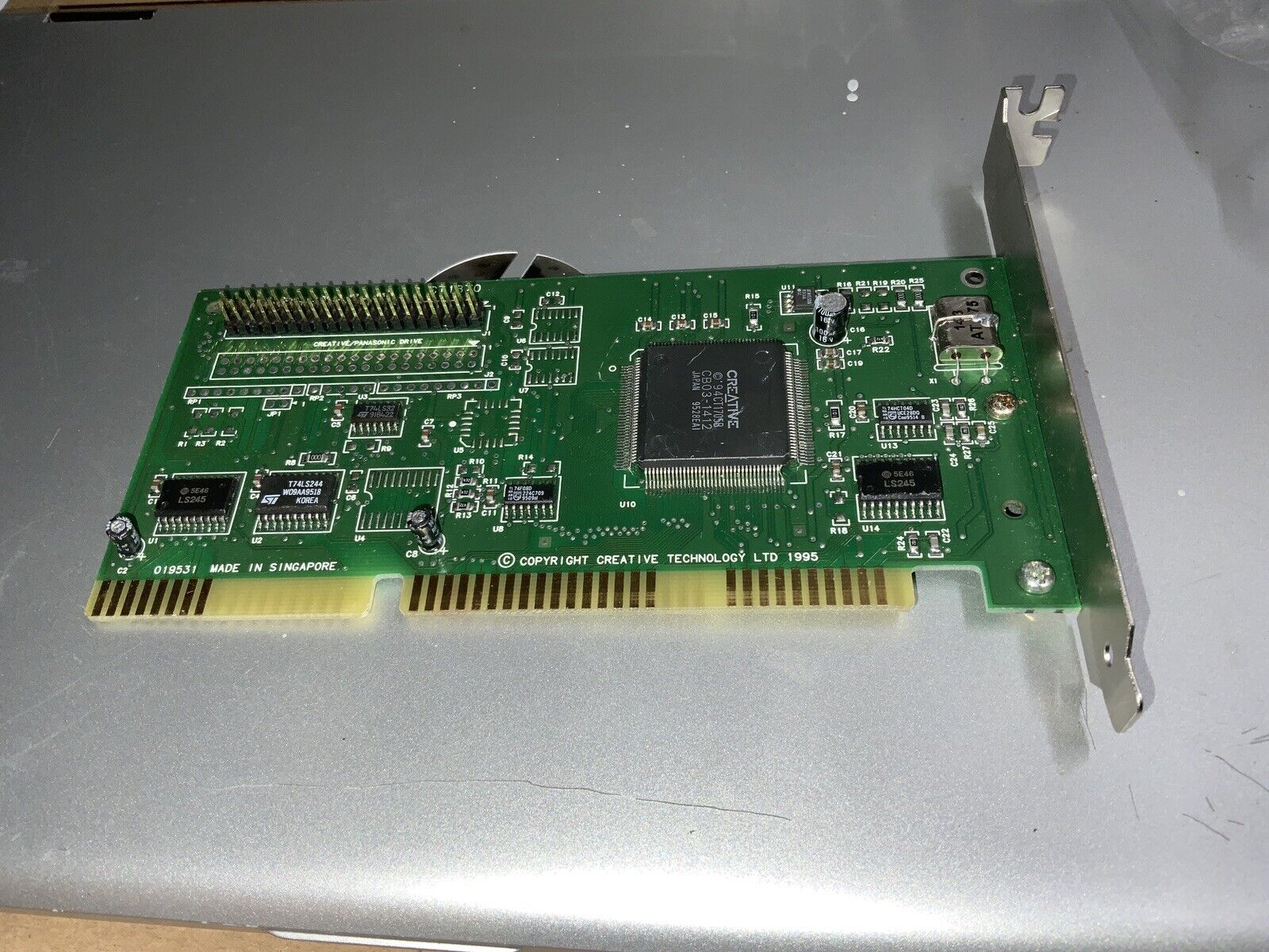 Creative Labs CT1870 16 Bit ISA IDE CD ROM Controller Card - Great