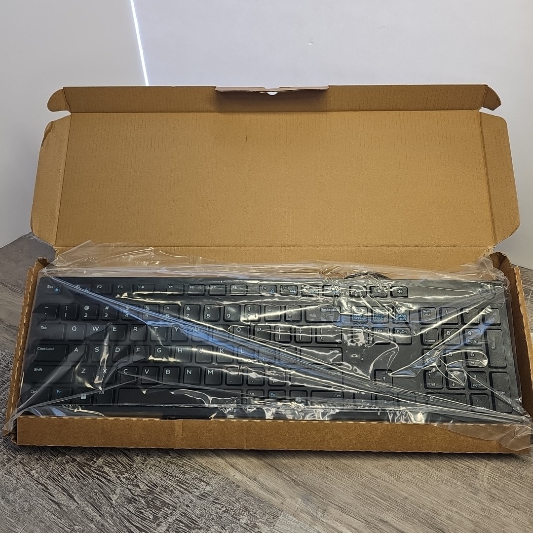 Dell KB216-BK-US Wired Keyboard - Black New In The Box. 2025 Production Date #2