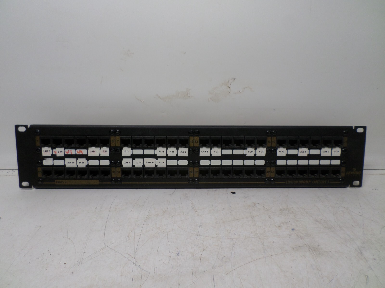 Leviton Cat. No. 49484-B48, CAT 5 INFOTAP