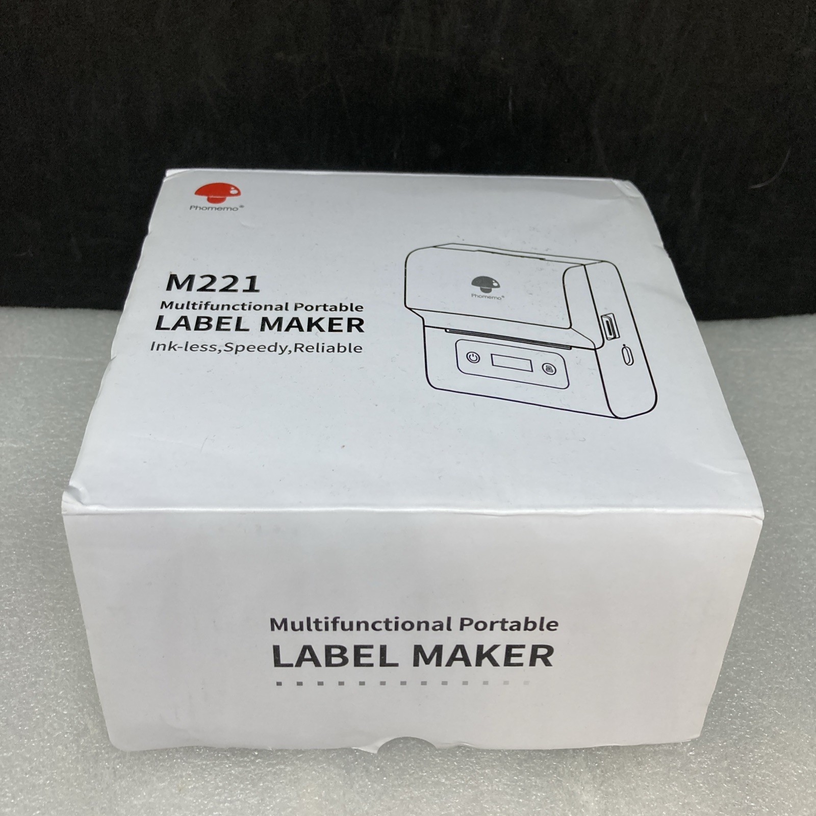 Phomemo M221 Label Maker Machine Thermal Bluetooth Label Barcode Printer, Labels