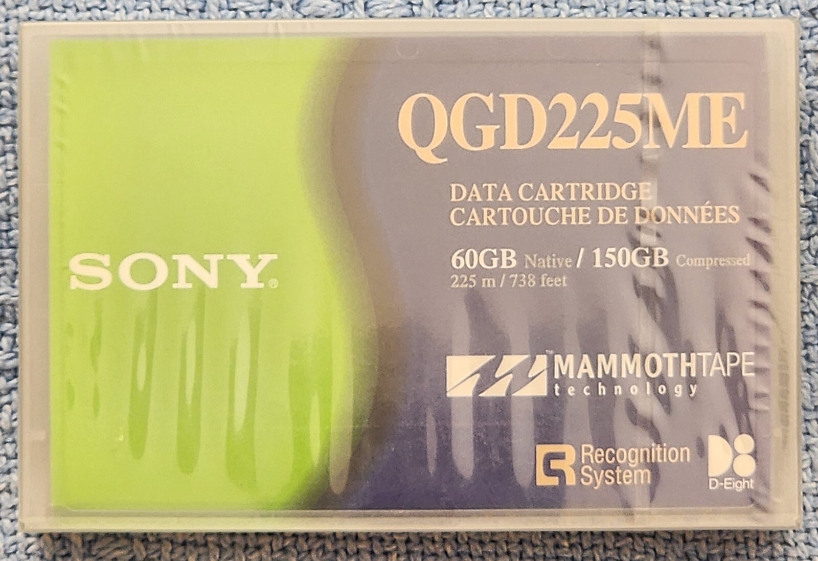 Sony QGD225ME 60GB Native - 150GB Compressed - Data Cartridge - New, Sealed