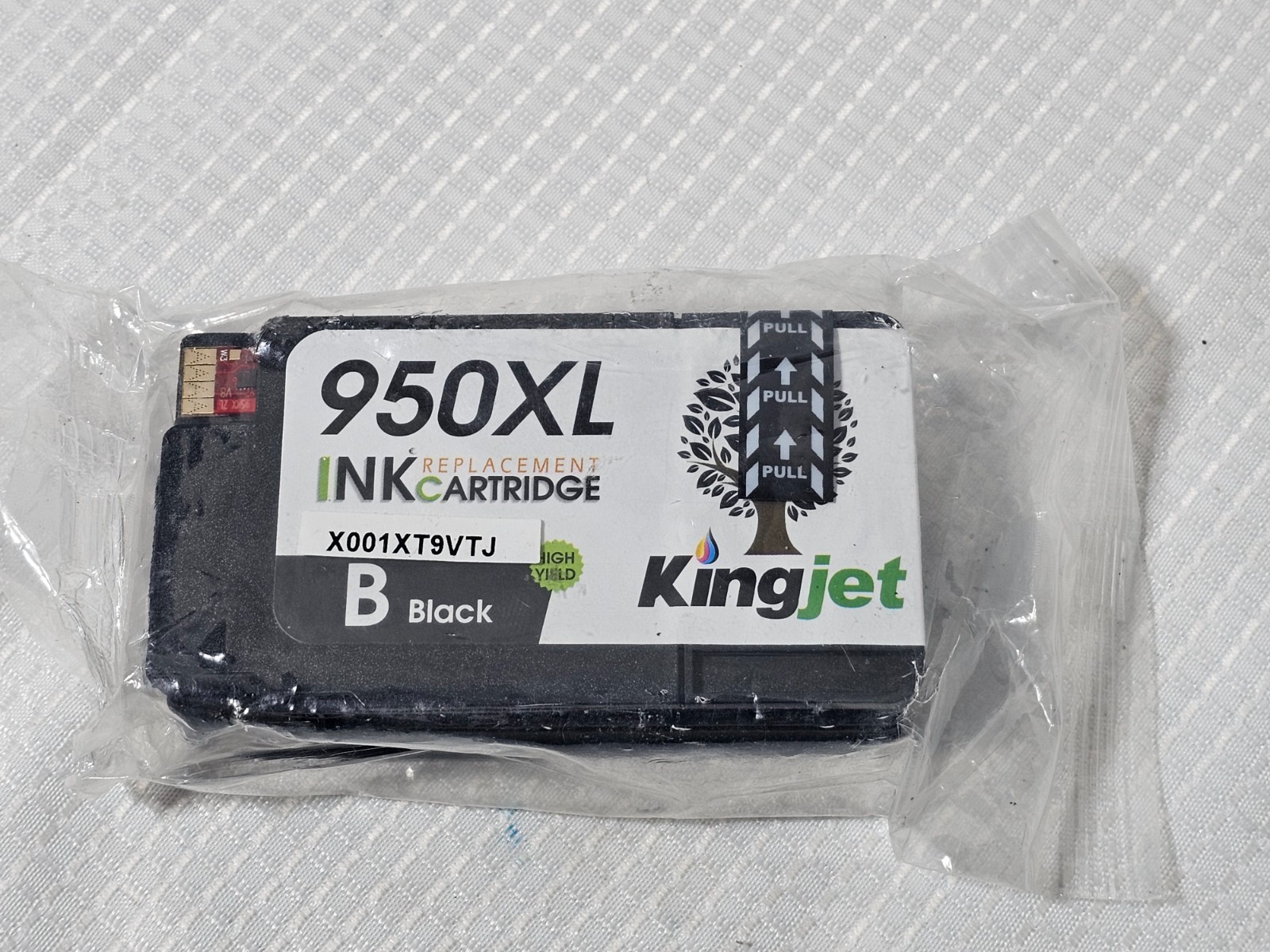 KingJet HP 950XL Black High Yield Ink Cartridge Compatible OfficeJet Pro