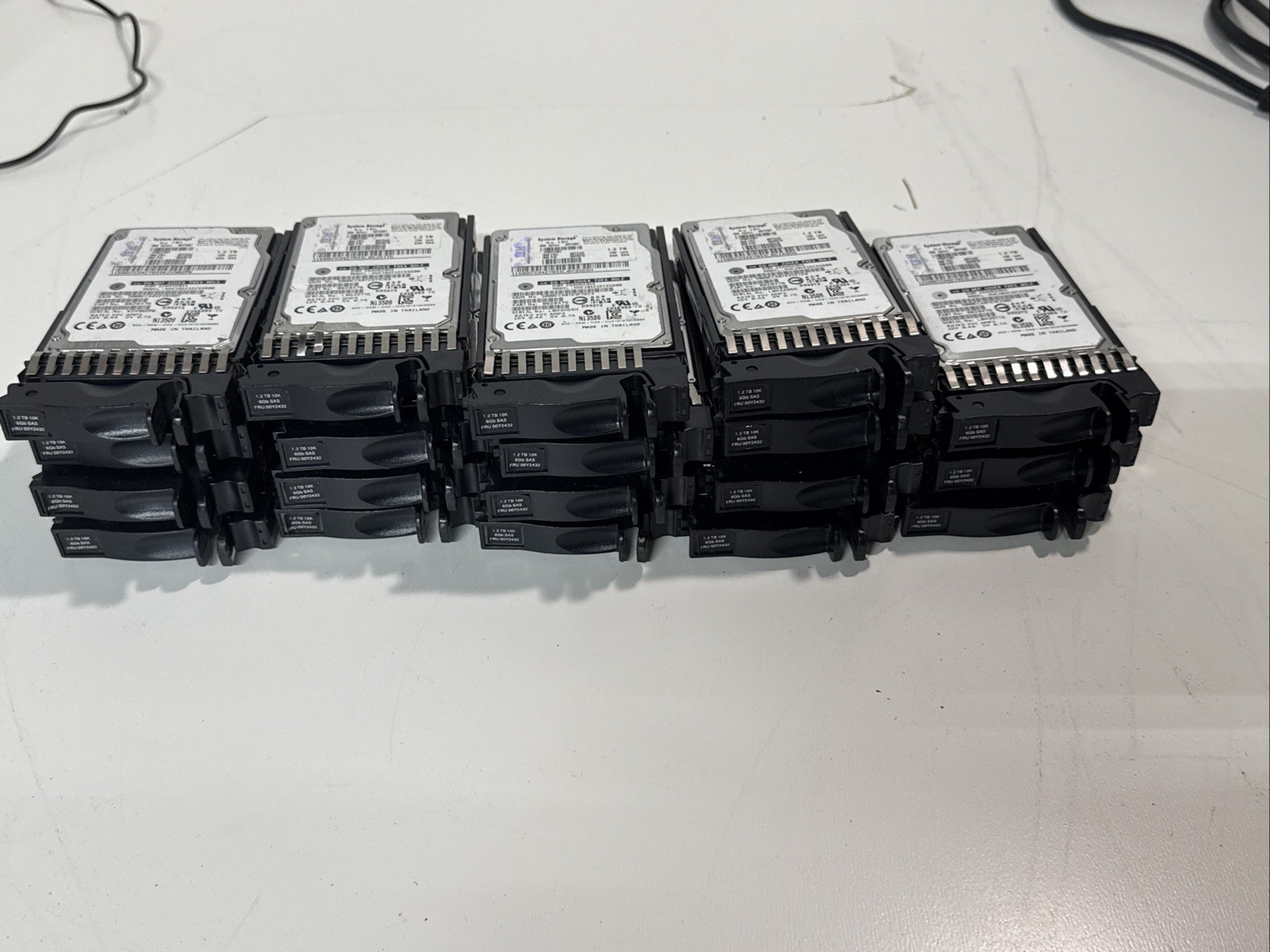 Lot Of 19 IBM Systems Storage 1.2 TB 10K Rpm 6Gb SAS 