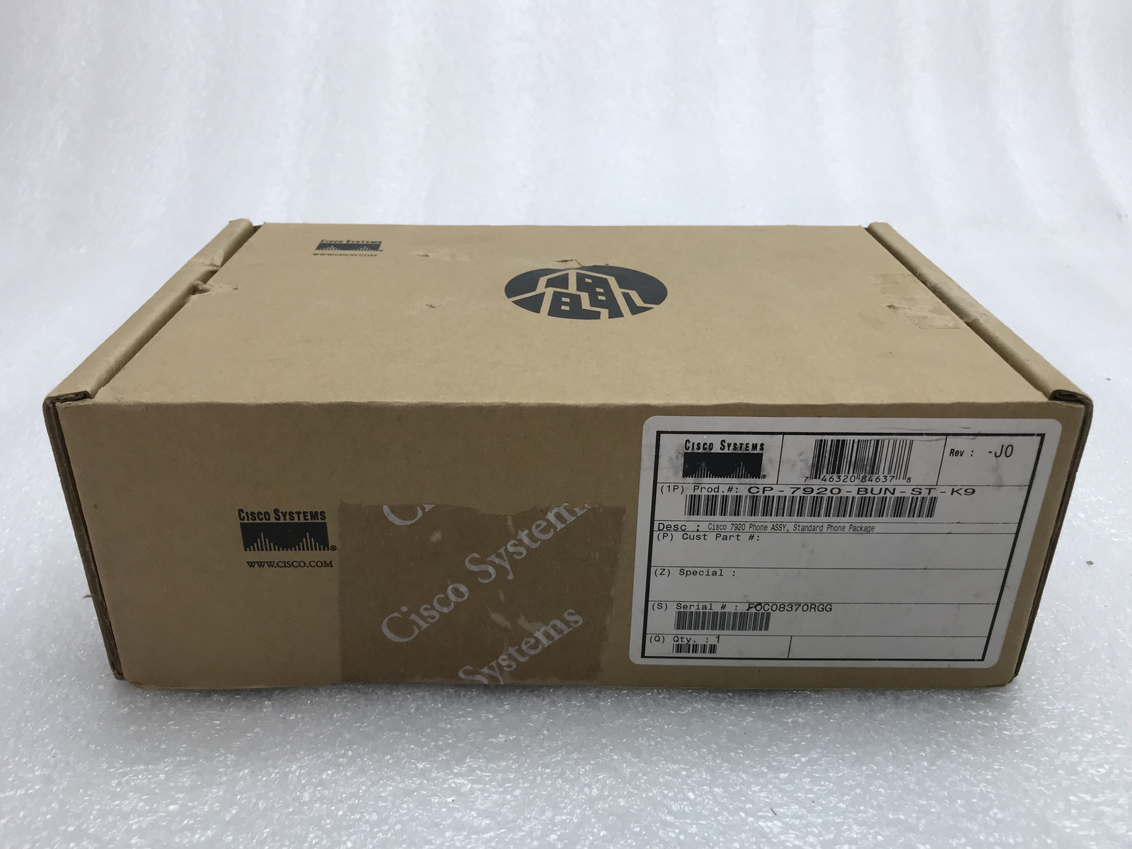 New OEM Sealed Cisco 7920 Unified Wireless IP Phone CP-7920-BUN-ST-K9