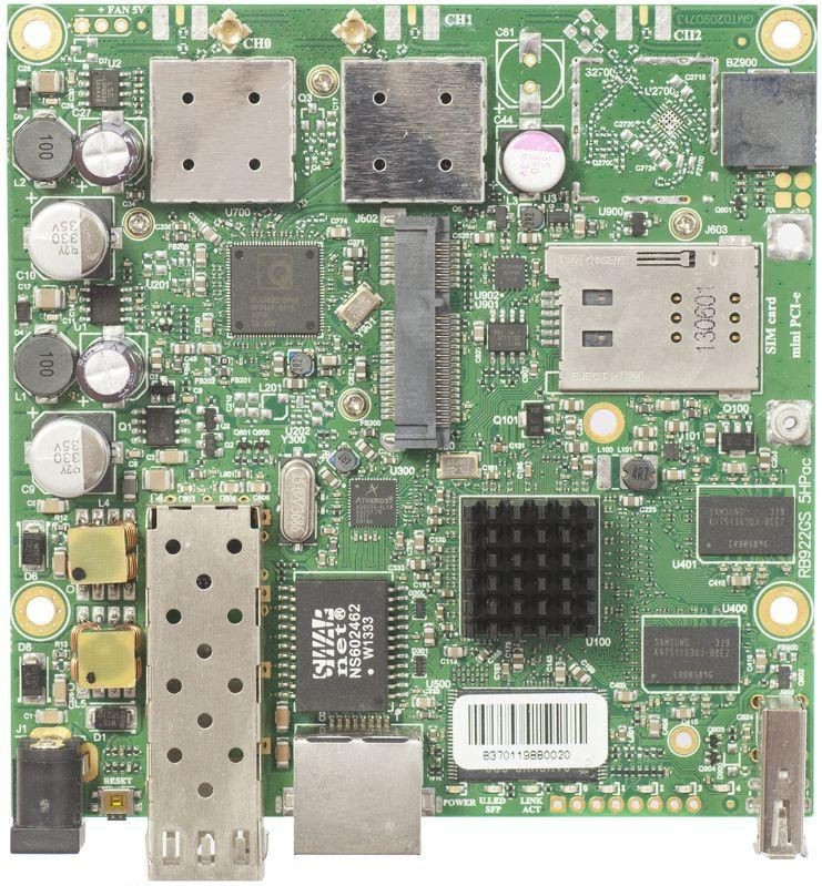 MikroTik RB922UAGS-5HPACD RouterBOARD 922UAGS with 720MHz Atheros CPU, 128MB ~E~