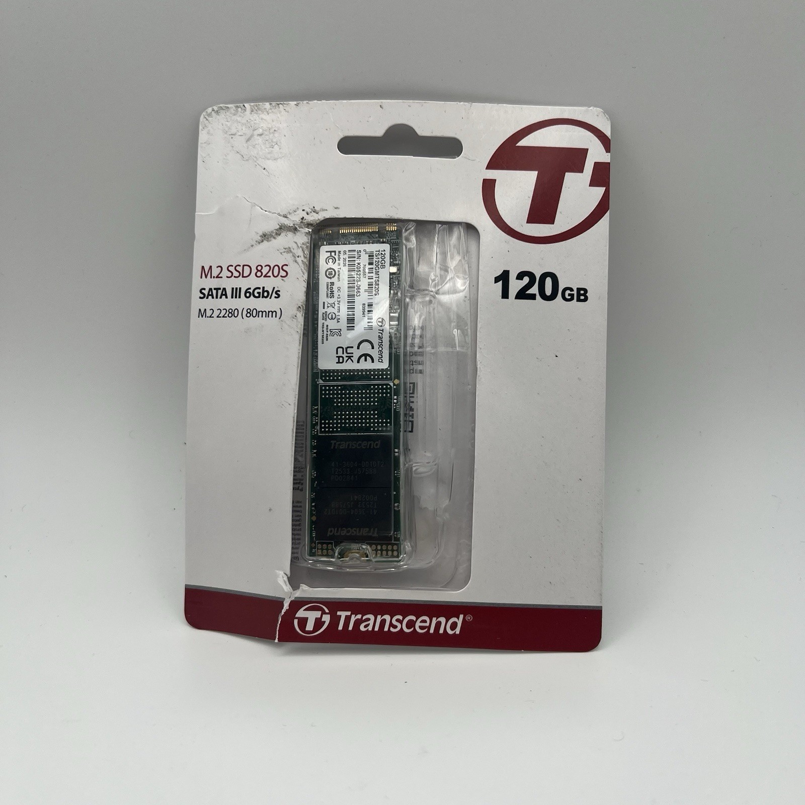 Transcend MTS820S 120GB M.2 2280 SATA III SSD TS120GMTS820S 3D NAND