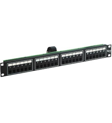 ICC Voice 6P2C Patch Panel with Female Telco in 24 Ports and 1 RMS (icmpptf242)