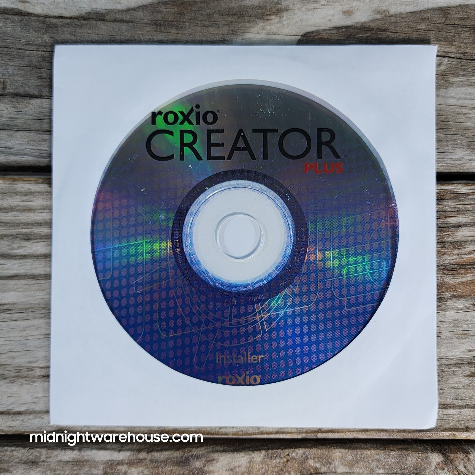 Roxio Creator Plus Sonic Solutions 2005 Dell Reinstall CD Media Software WG788