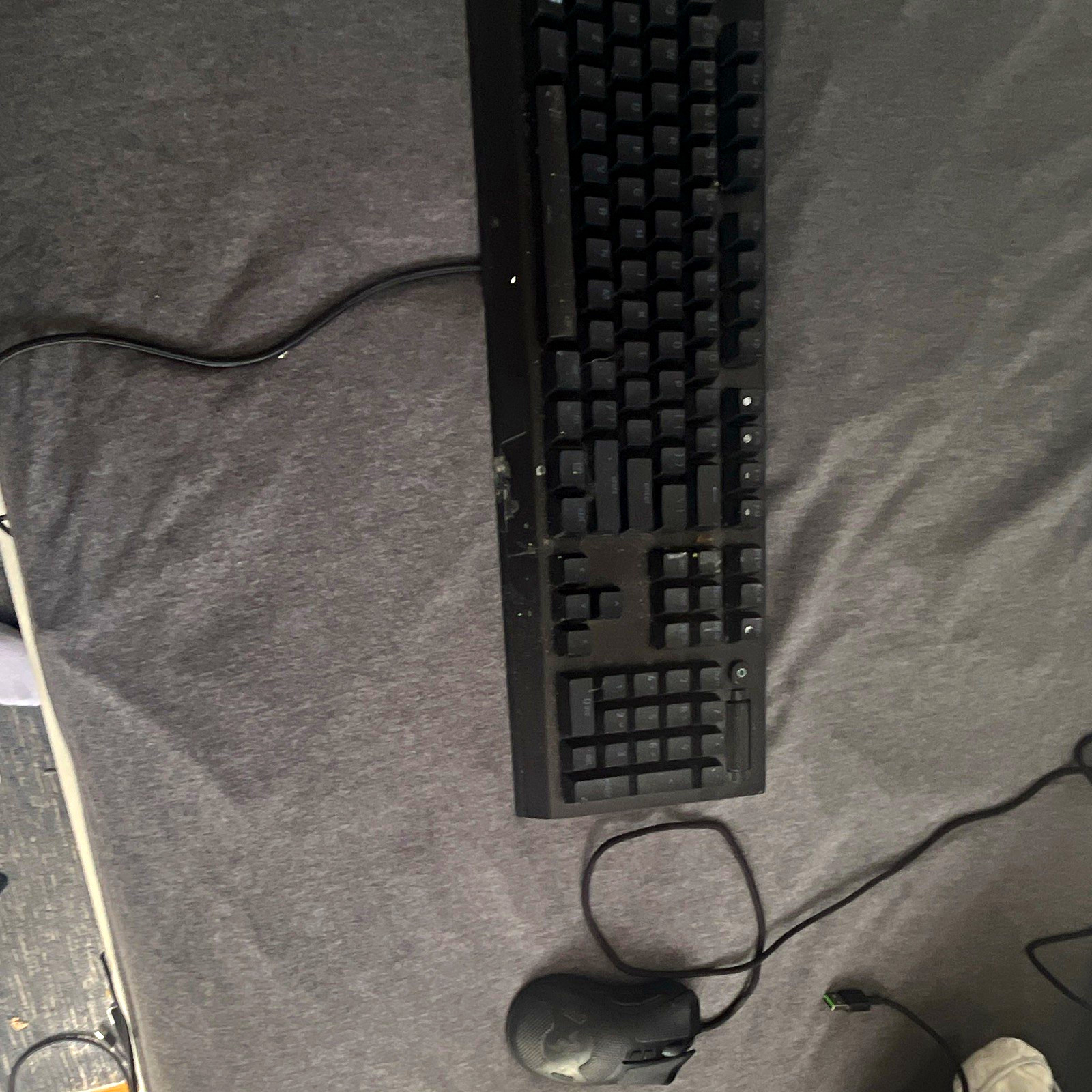 Razer Heroic Bundle BlackWidow V3 Keyboard + Mouse Wired USB grip tape & m pad