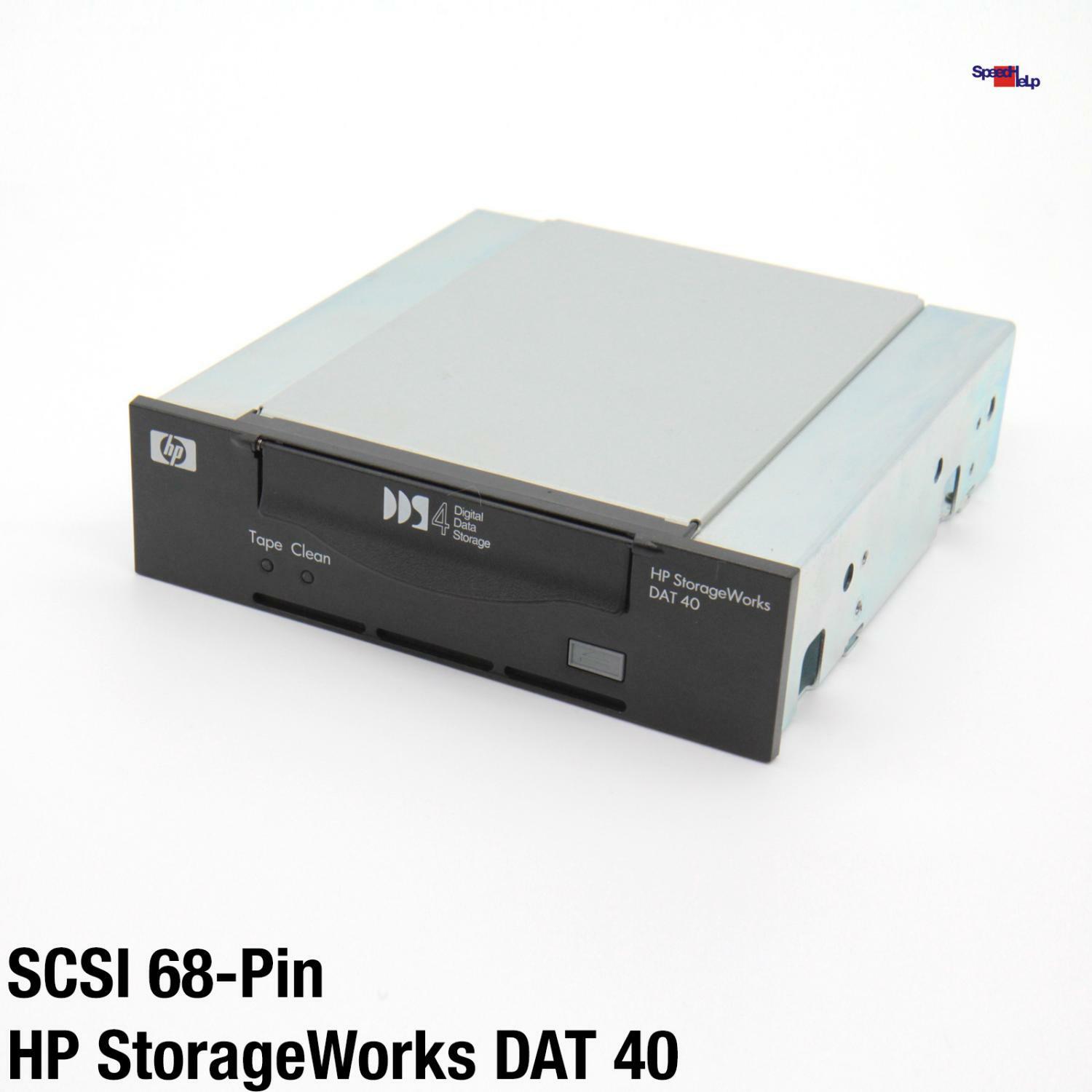 Hp Storageworks Dat 40 C5686C Dw002-60005 Scsi Tape Drive 3.5" Dds4