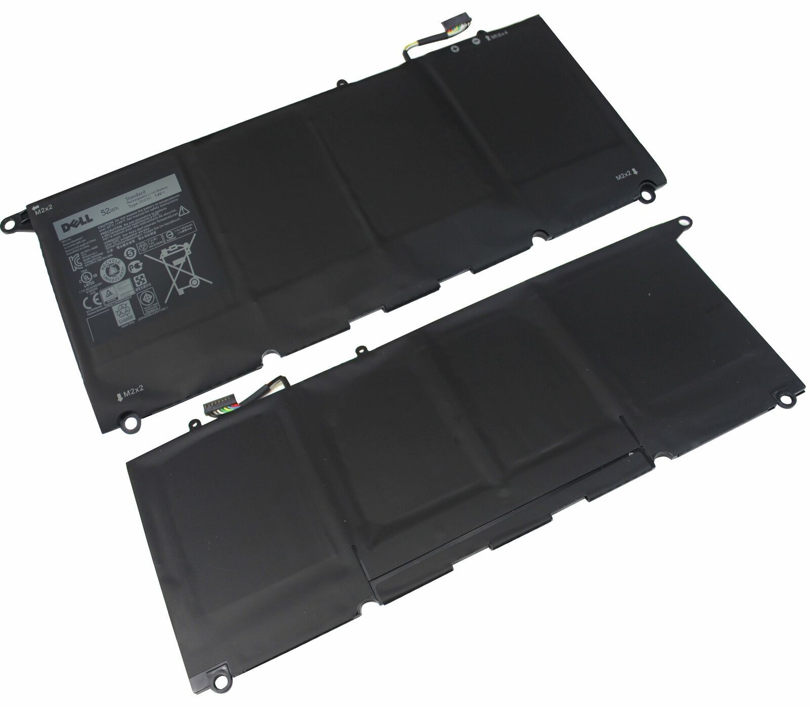 2024 Genuine Laptop Battery JD25G 5K9CP 90V7W For XPS 13-9350 13D-9343 Series
