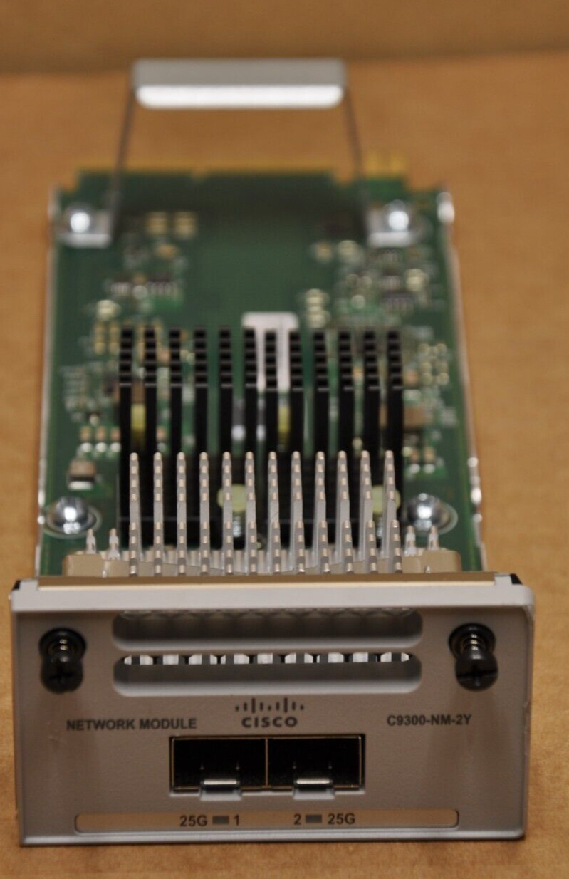 Cisco C9300-NM-2Y  Network Module - Silver (C9300-NM-2Y)