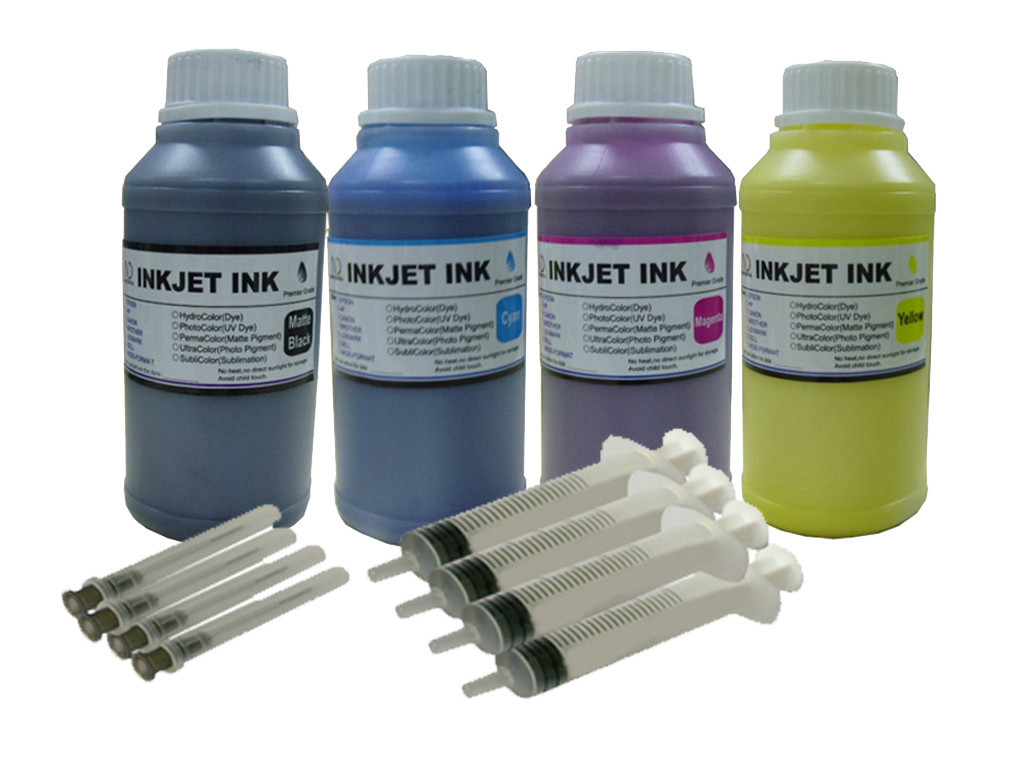 4x250ml ND® Pigment refill inks for SureColor T3170 Cartridge T40V