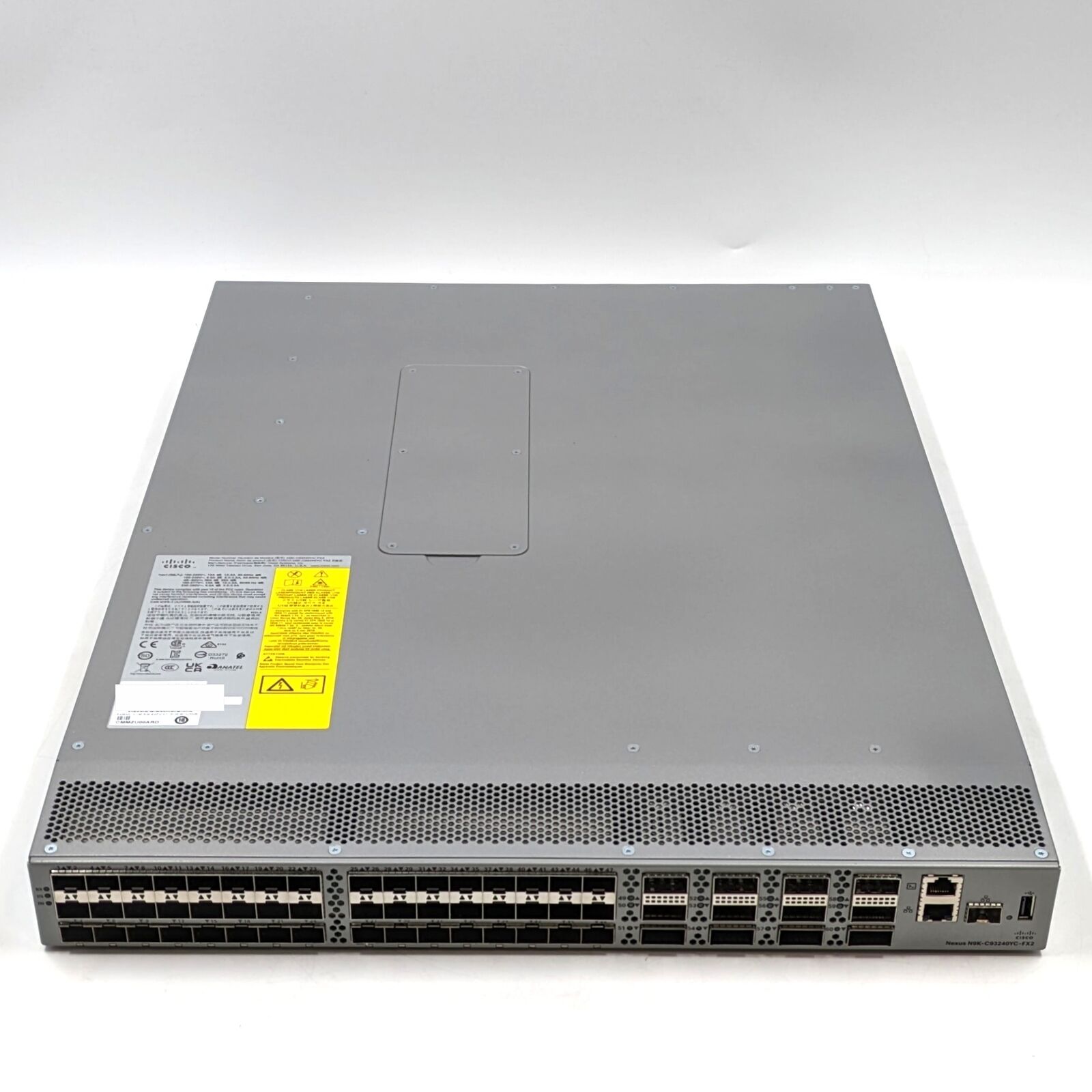 Cisco Nexus N9K-C93240YC-FX2 48-Port 25G SFP+ Managed Switch 
