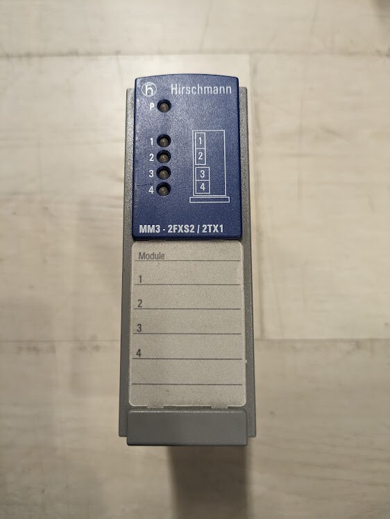 Hirschmann MM3-2FXS2/2TX1 EEC Media MICE Media Module for MS20 MS30 MS4128