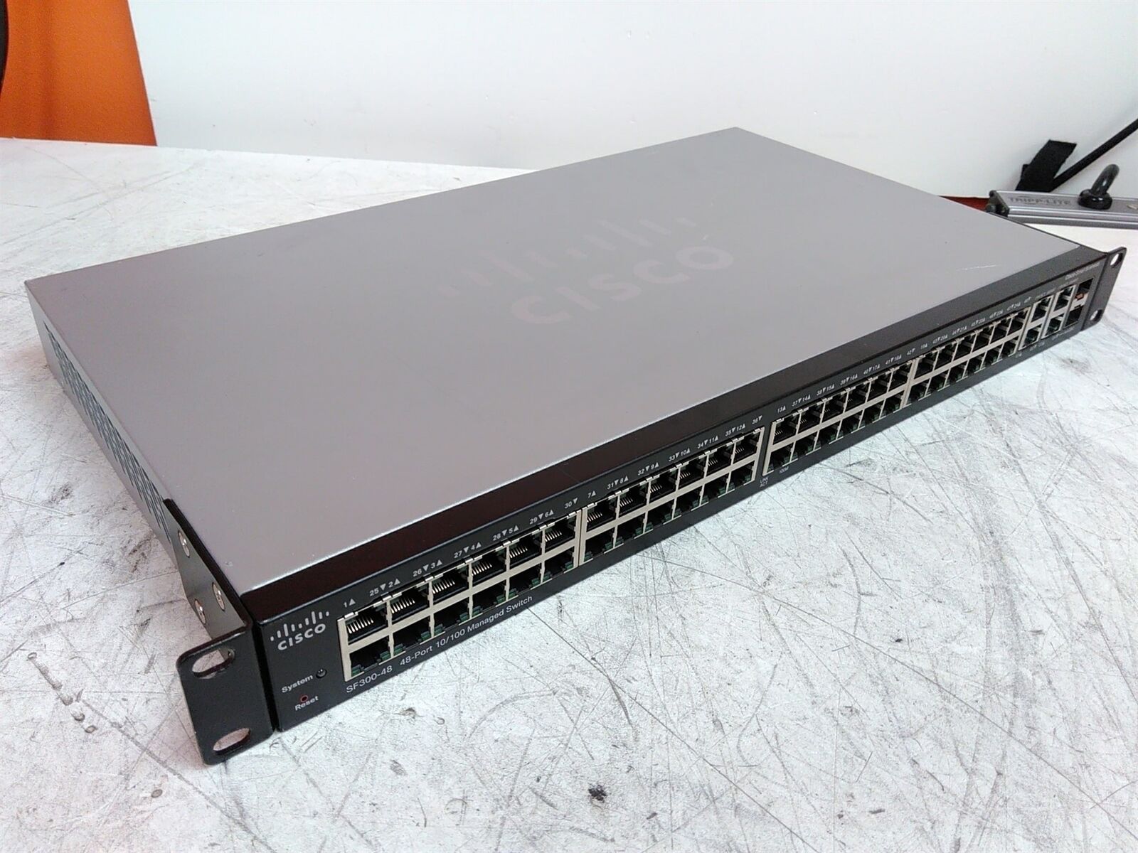 Cisco SF300-48 SRW248G4-K9 48 Port 10/100 Managed Switch 