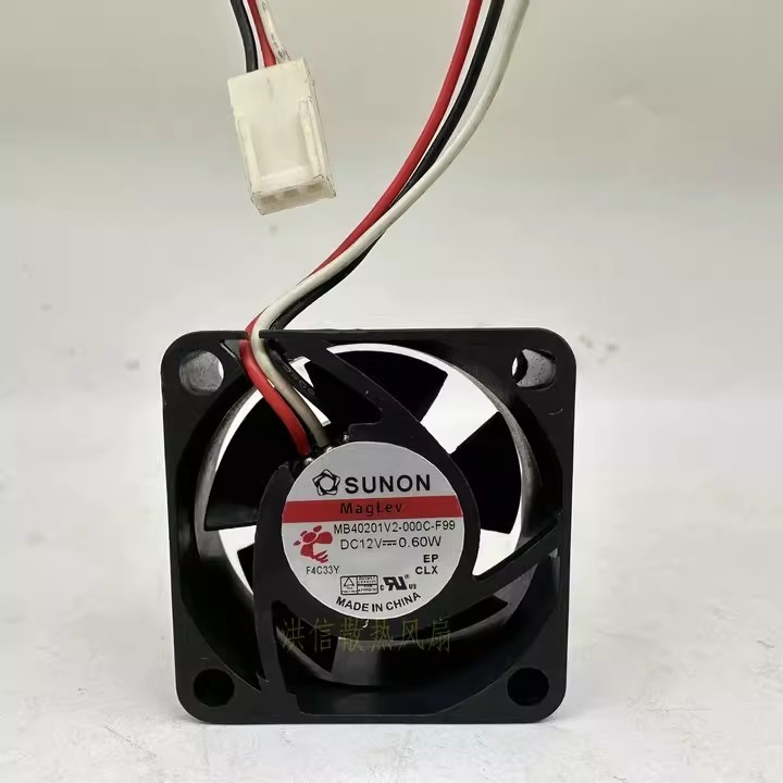 1PCS SUNON 4020 MB40201V2-000C-F99 DC12V 0.60W 40x20mm Fan