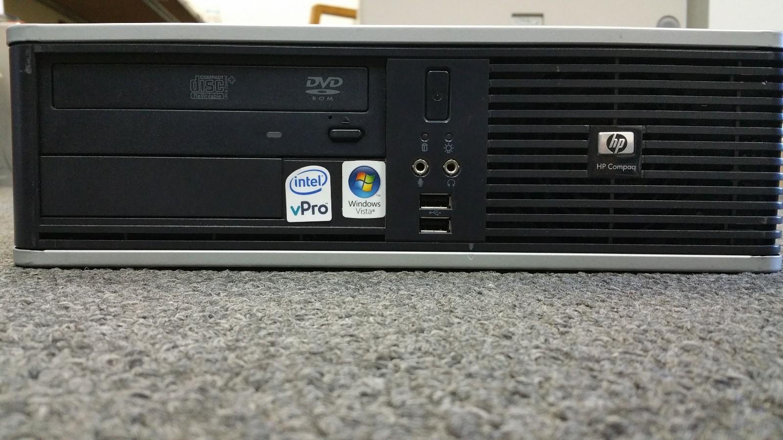 HP Compaq dc7800p SFF Slim Desktop | 2.33GHz Core 2 Duo E6550 | 80GB | Win xp