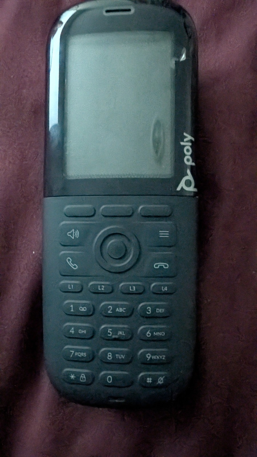 Poly Rove 30 DECT Phone Handset Cordless DECT 2.4" Screen Size Audio 18 Hour Bat