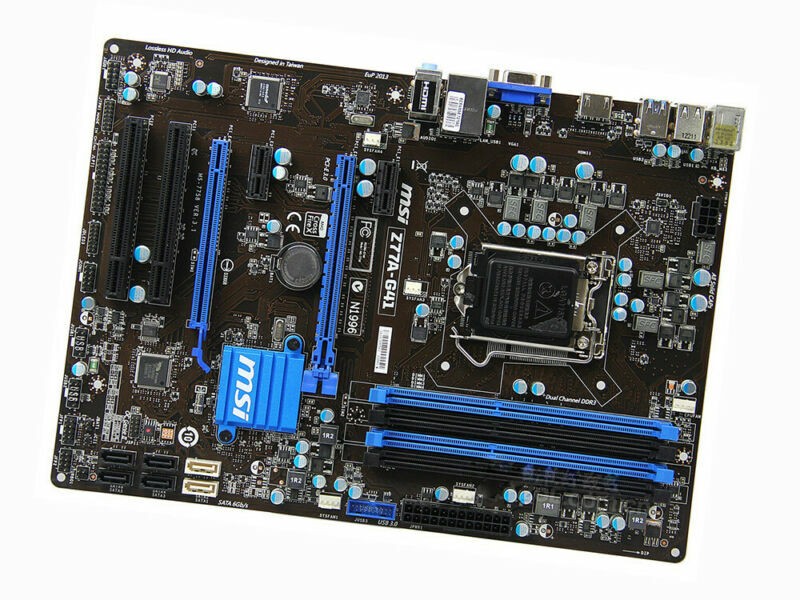 MSI Z77A-G41 Motherboard MS-7758, LGA 1155, Intel Z77 Chipset, DDR3 Memory ATX