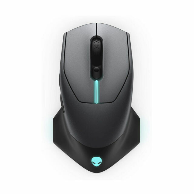Alienware AW610M Wired/Wireless Gaming Mouse – 16,000 DPI – Dark – New Sealed