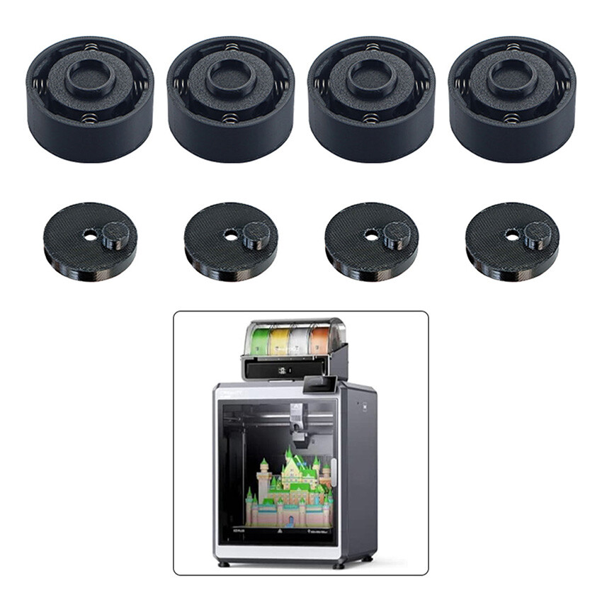 Anti-Slip Rubber Feet Pads Replacement for K2 PLUS 3D Printer Accessories