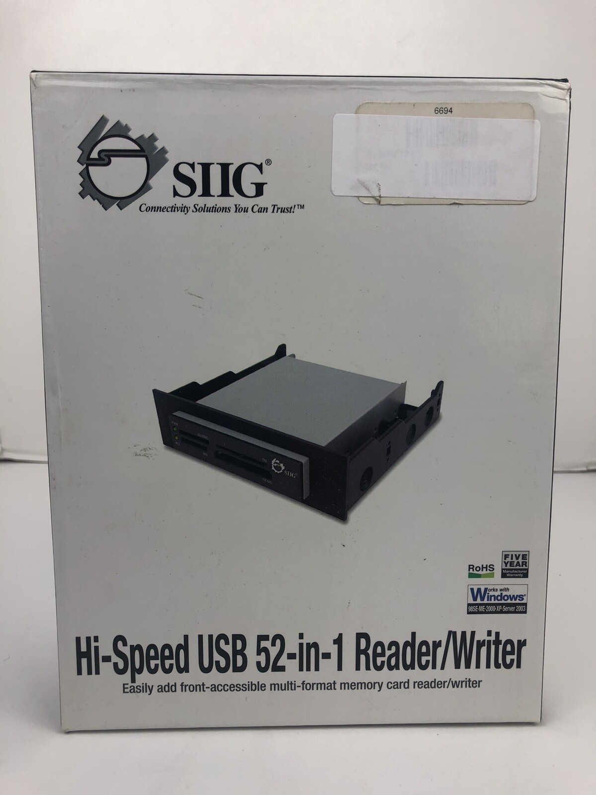SIIG  Hi-Speed USB 52-in-1 Reader/Writer (T6)