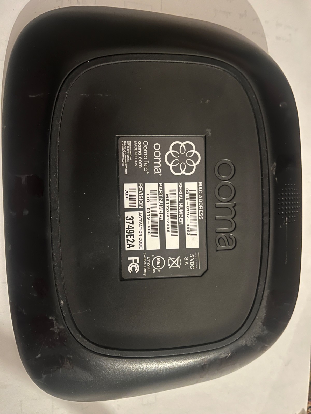 Ooma Telo VoIP Home Phone Base Station