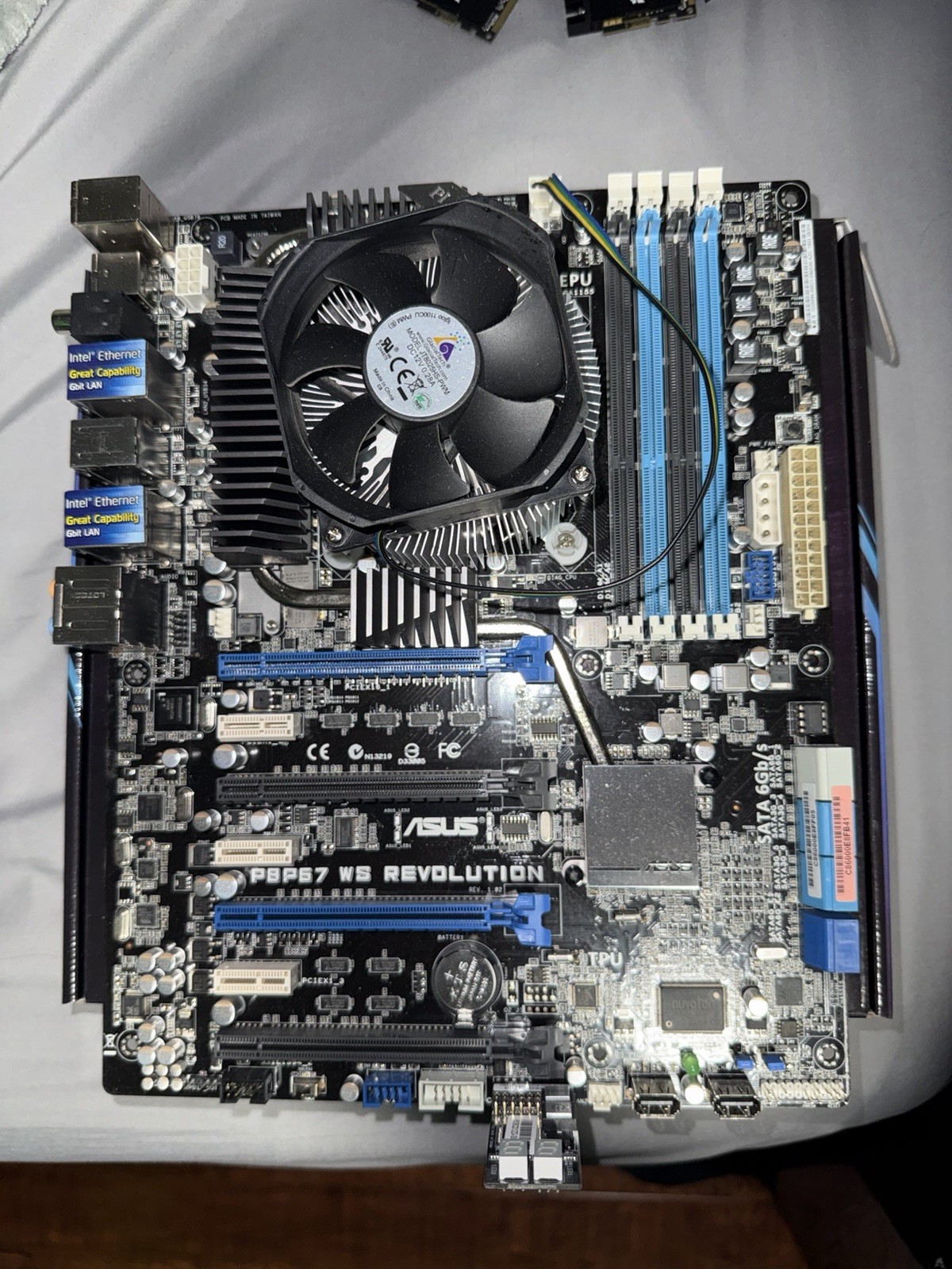 Asus P8P67 PRO ATX Motherboard Intel Core i7-2600K, IO Shield Tested