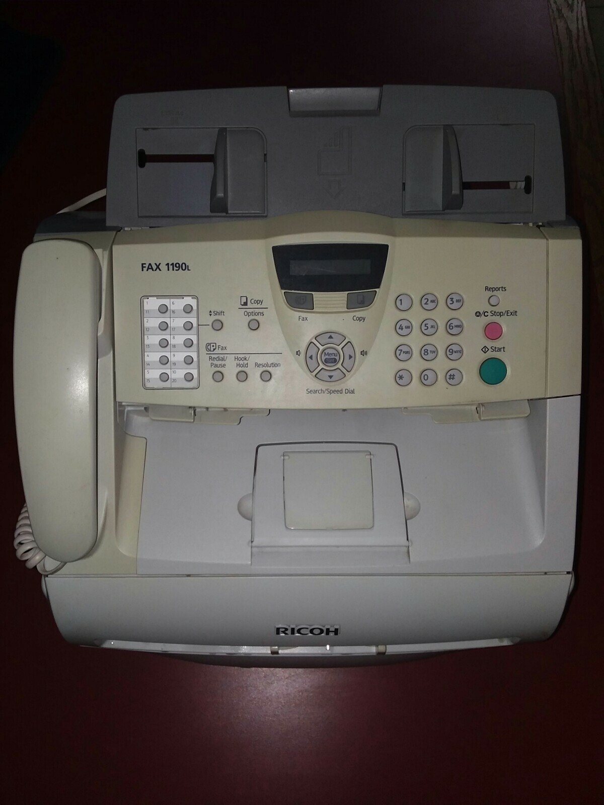 Fax Machine Ricoh 1190L