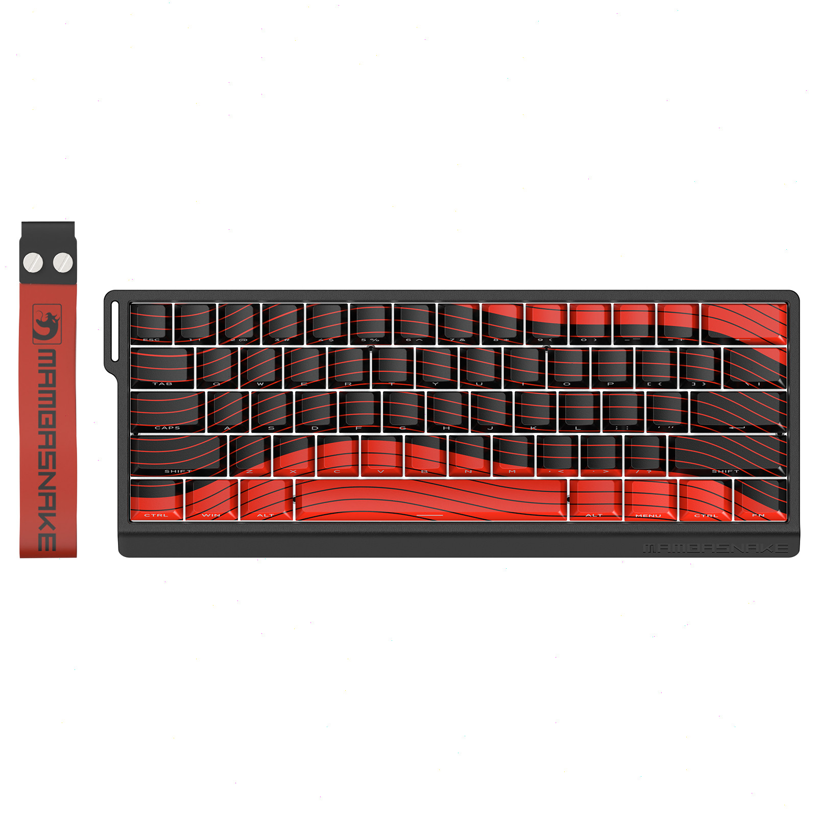 MAMBASNAKE X60 HE 60% Wireless Magnetic Gaming Keyboard 8KHz Rapid Trigger RGB